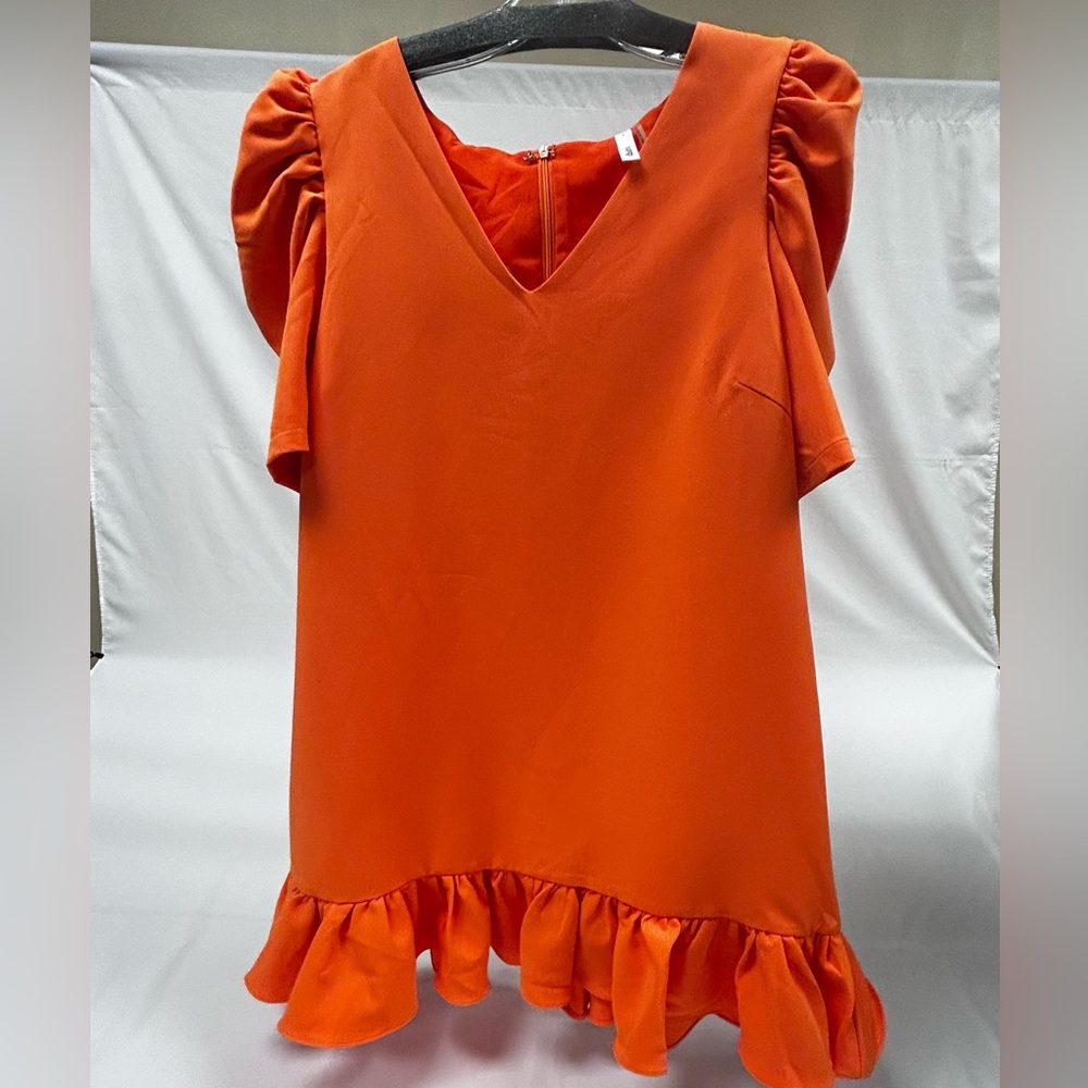 Glam V Neck Mini Dress